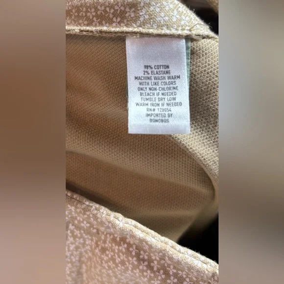 Bonobos Men’s Athletic Fit Chino Pants Tan Khaki Stretch Cotton 38x30 - Picture 5 of 7